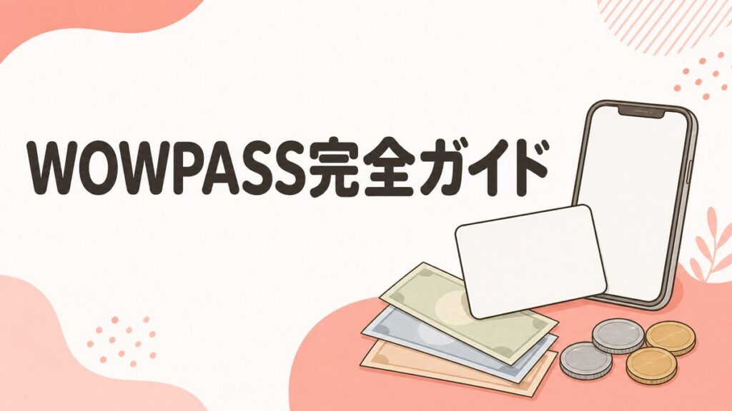 WOWPASS完全ガイドのアイキャッチ