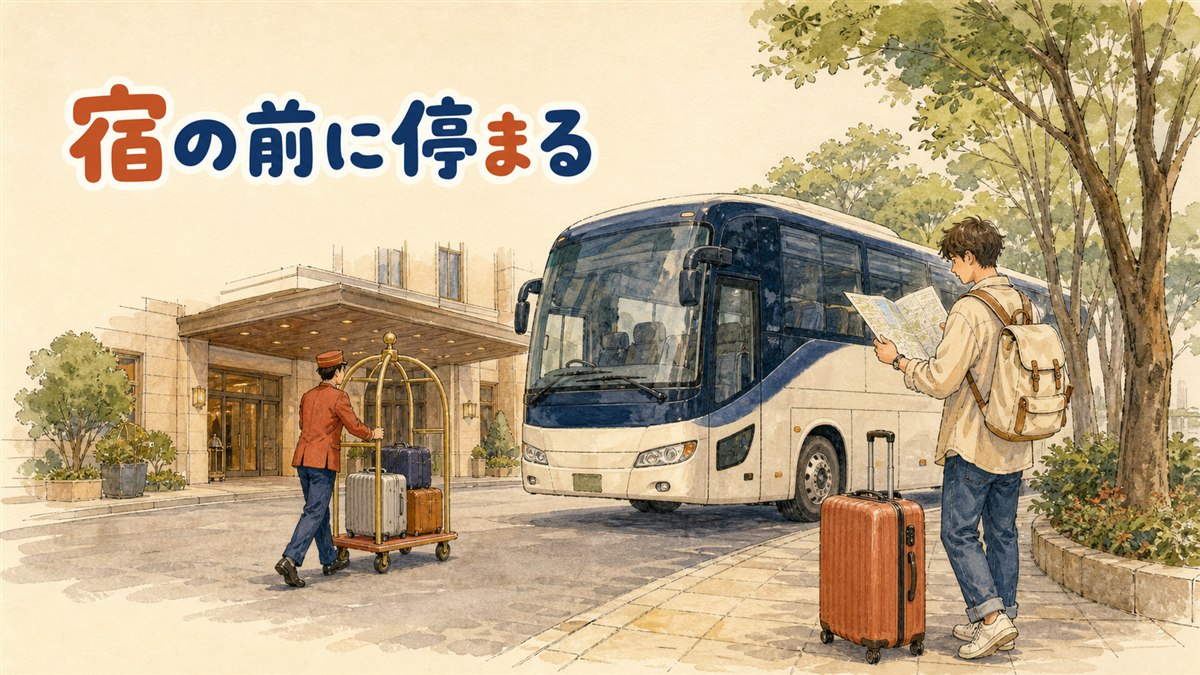 仁川空港リムジンバスの停留所でスマートフォンの地図を確認する旅行者