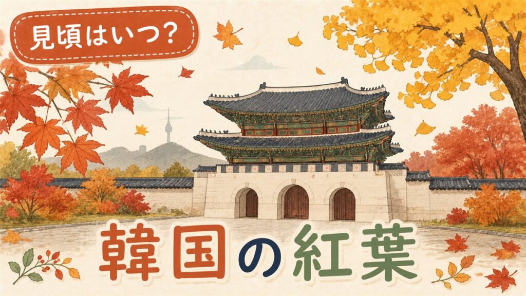 korea-autumn-foliage-2026 のアイキャッチ画像