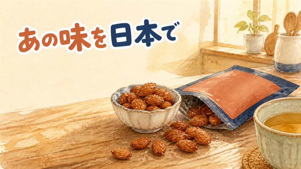 ハニーバターアーモンドはどこで買える？日本の販売店と種類