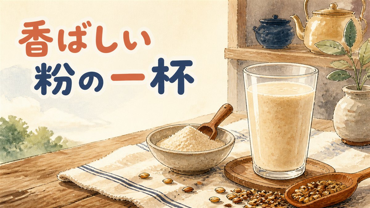 韓国の伝統的な穀物パウダー飲料ミスカルのイメージ