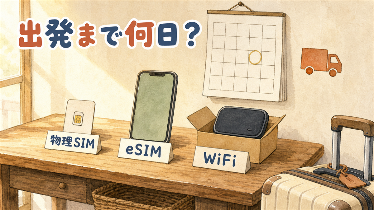 韓国用SIMは日本で買える？｜出発前に用意する3つの方法を比較 のアイキャッチ画像
