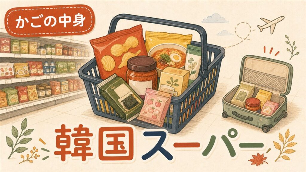 korea-supermarket-shopping のアイキャッチ画像