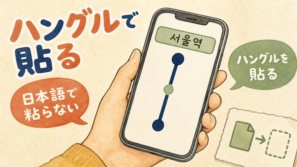 NAVERマップで乗り換えを調べる方法｜駅名が出ないときの入力のコツ のアイキャッチ画像