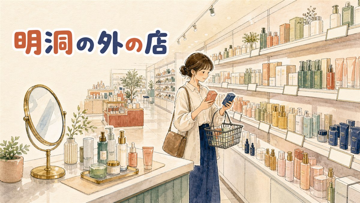 ソウル市内の江南・弘大・聖水にあるオリーブヤングの大型店の外観イメージ