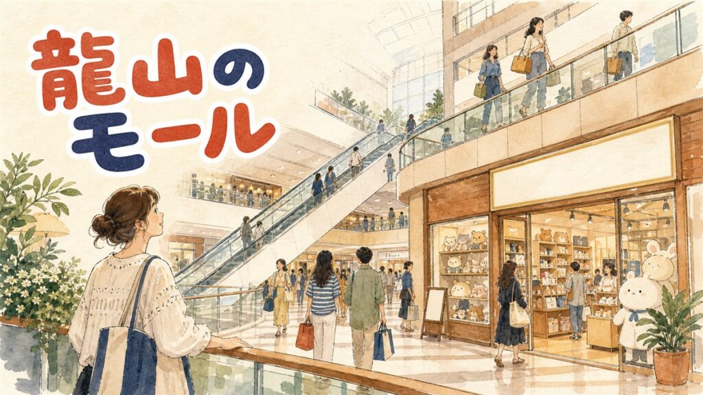 龍山（ヨンサン）アイパークモールの歩き方｜グッズ店とフロア案内