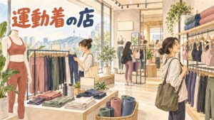 韓国のアンダール店舗と日本の窓口を紹介するイメージ