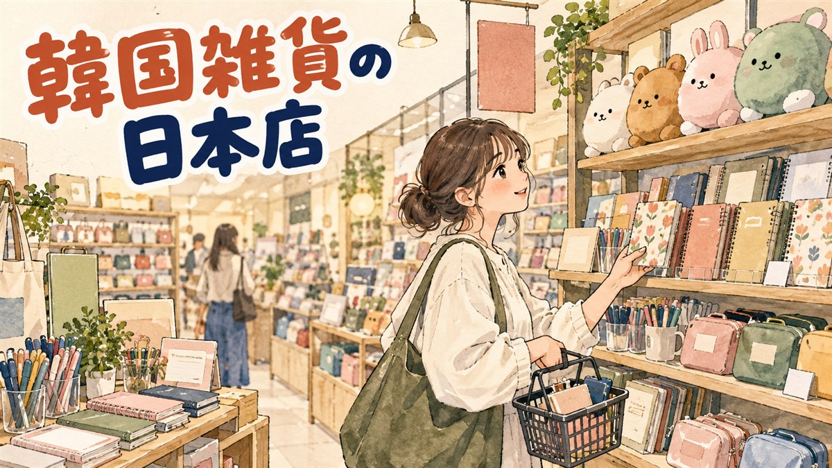 韓国雑貨ブランドARTBOXの日本店舗の様子を示すイメージ