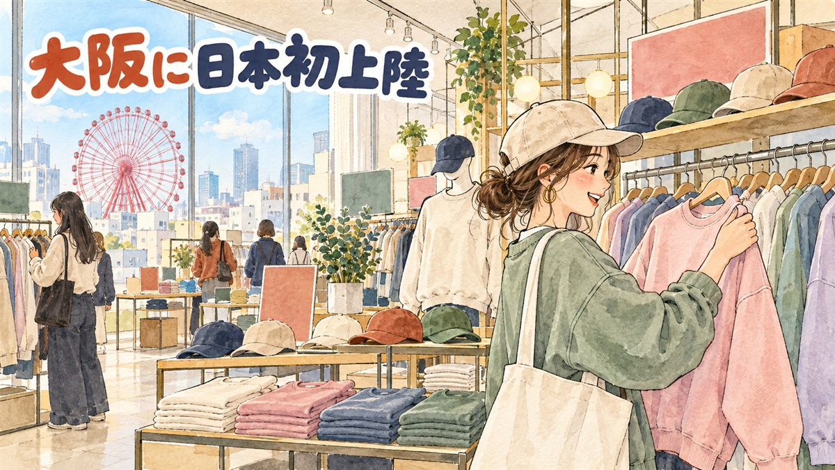大阪梅田HEP FIVEの外観とBEIDELLIの店舗イメージ
