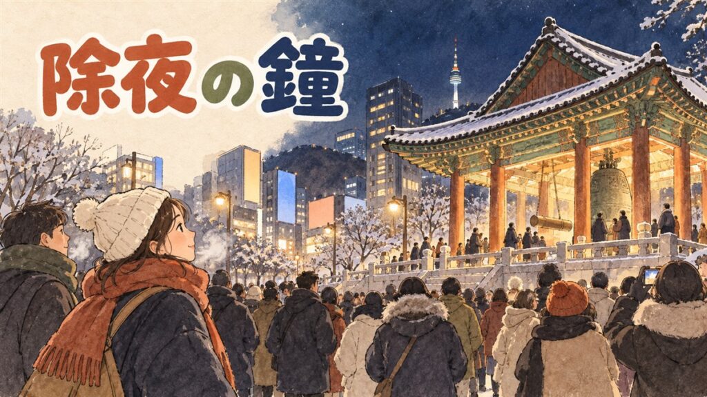 普信閣の除夜の鐘、年越しはどこで見る？交通規制と帰り方