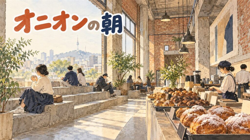 カフェオニオンはソウルのどこ？聖水・安国・広蔵市場・美阿4店