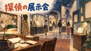 AKプラザ弘大4階Oミュージアムで開催中の名探偵コナンTVアニメ放送30周年記念展の会場イメージ