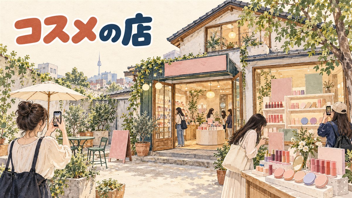 ソウル聖水にあるfweeの青いアジト店舗の外観イメージ