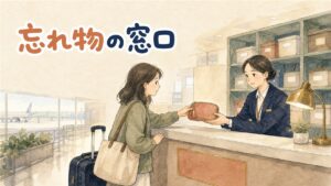 金浦空港の到着ロビーで案内表示を見上げる旅行者