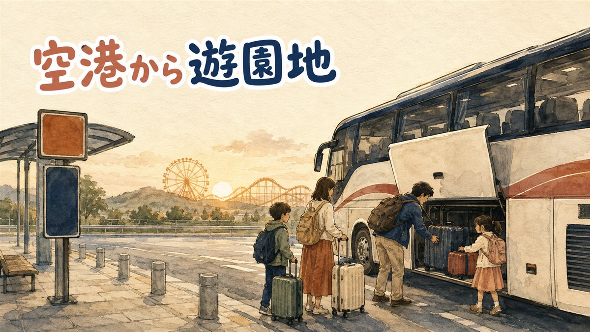Incheon airport transfer to Everland theme park journey