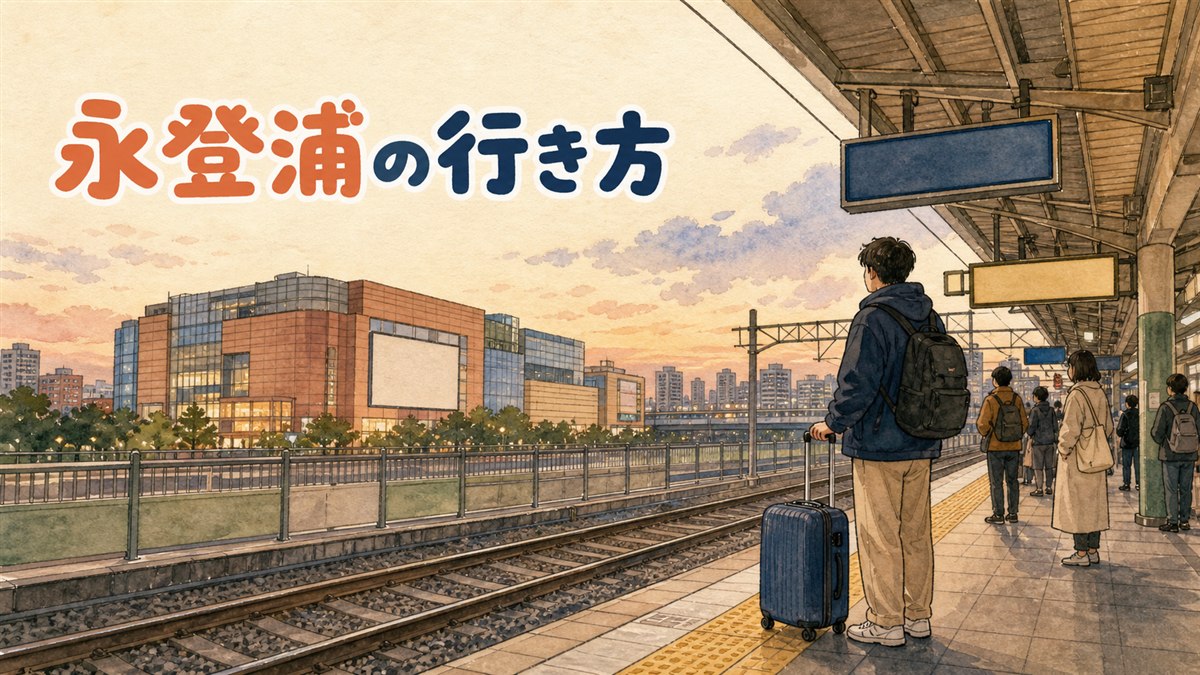 仁川空港から永登浦へ向かう乗換ルートのイメージ