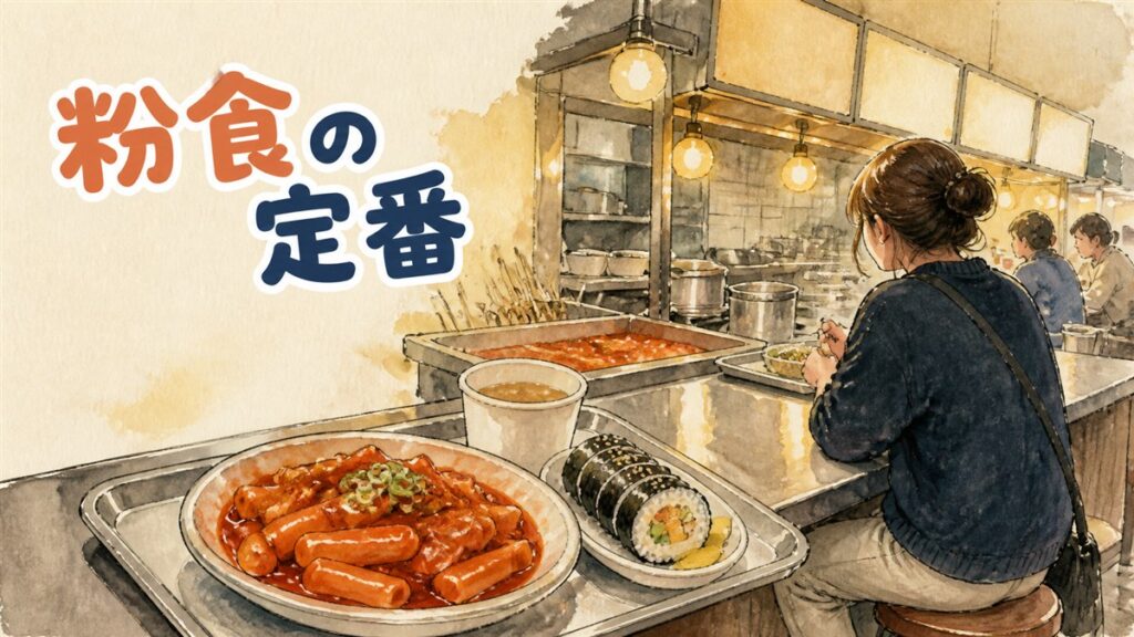 韓国の粉食（プンシク）は何が食べられる？定番と値段