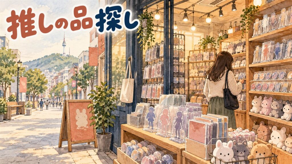 新世界百貨店の催事スペースに銀魂グッズが並ぶポップアップストアの店頭イメージ