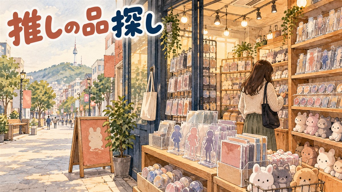 新世界百貨店の催事スペースに銀魂グッズが並ぶポップアップストアの店頭イメージ