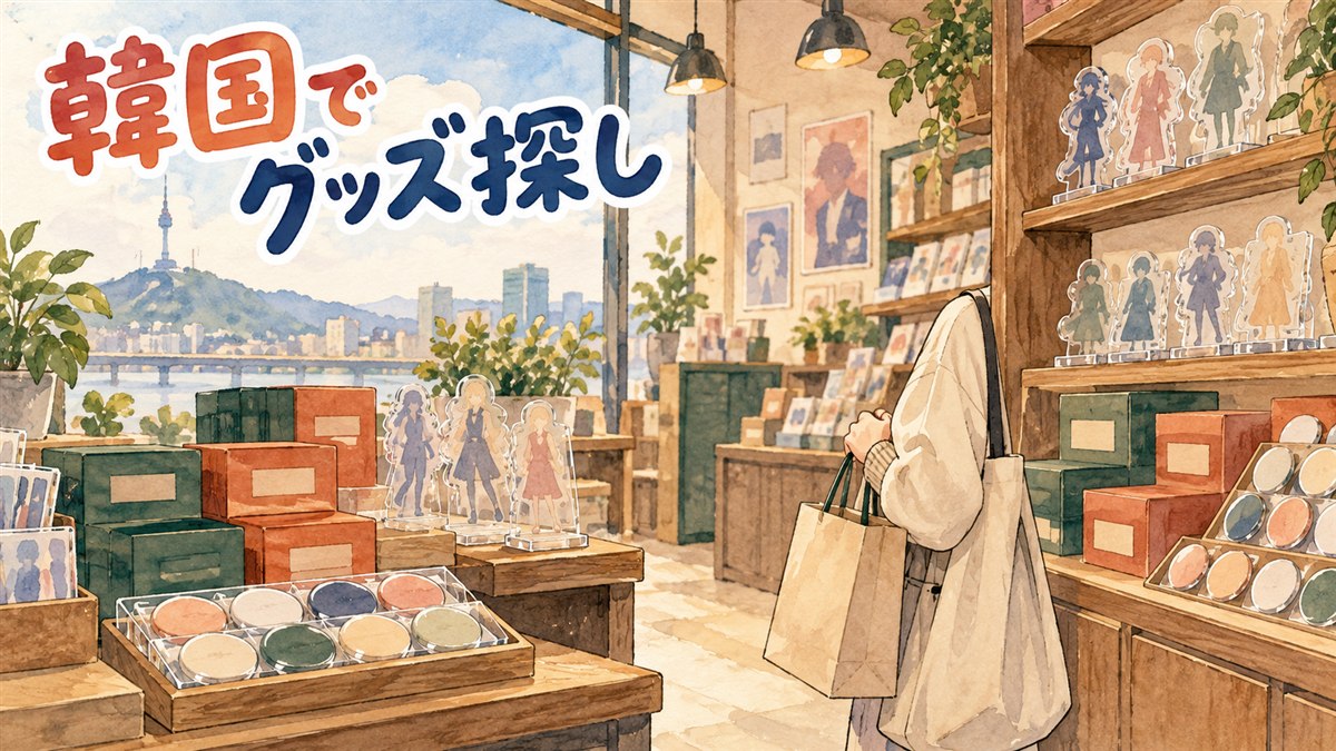 新世界百貨店のポップアップ会場とアニメイトの店頭に並ぶ怪獣8号のグッズ棚