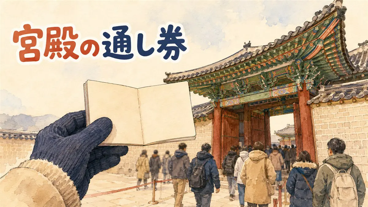 ソウルの4大宮と宗廟の統合観覧券チケットのイメージ
