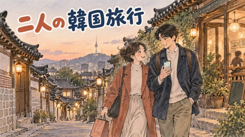 カップルで韓国旅行、何を決めておく？部屋・日程・分担