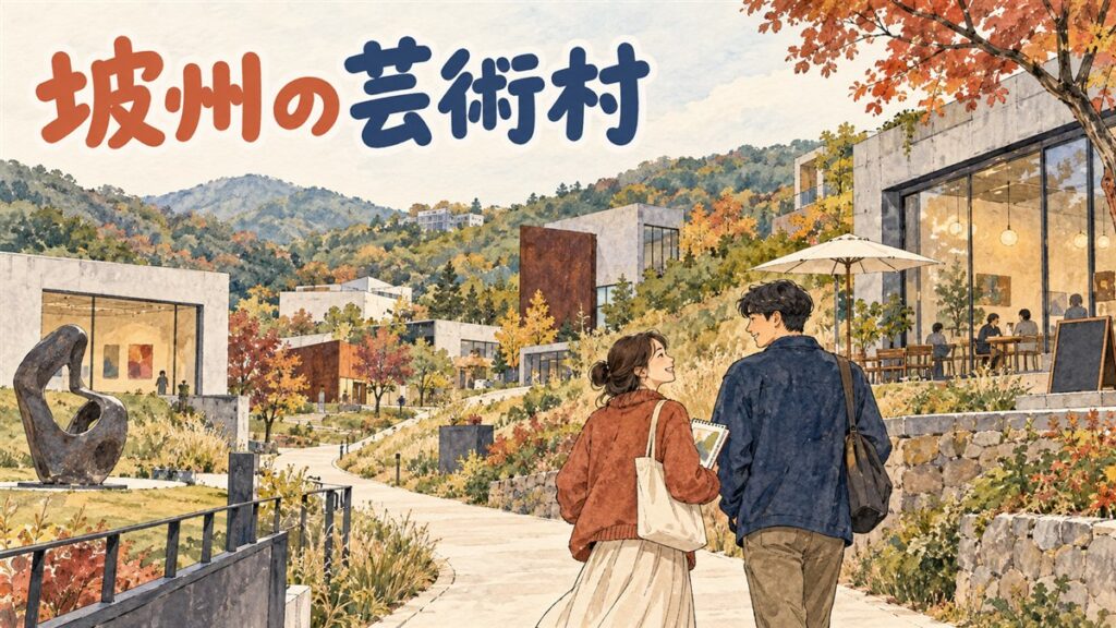坡州(パジュ)は何がある？ヘイリ芸術村と出版都市、行き方