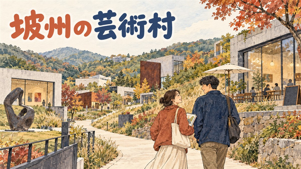 坡州のヘイリ芸術村とパジュ出版都市、プロヴァンス村を紹介する記事のアイキャッチ
