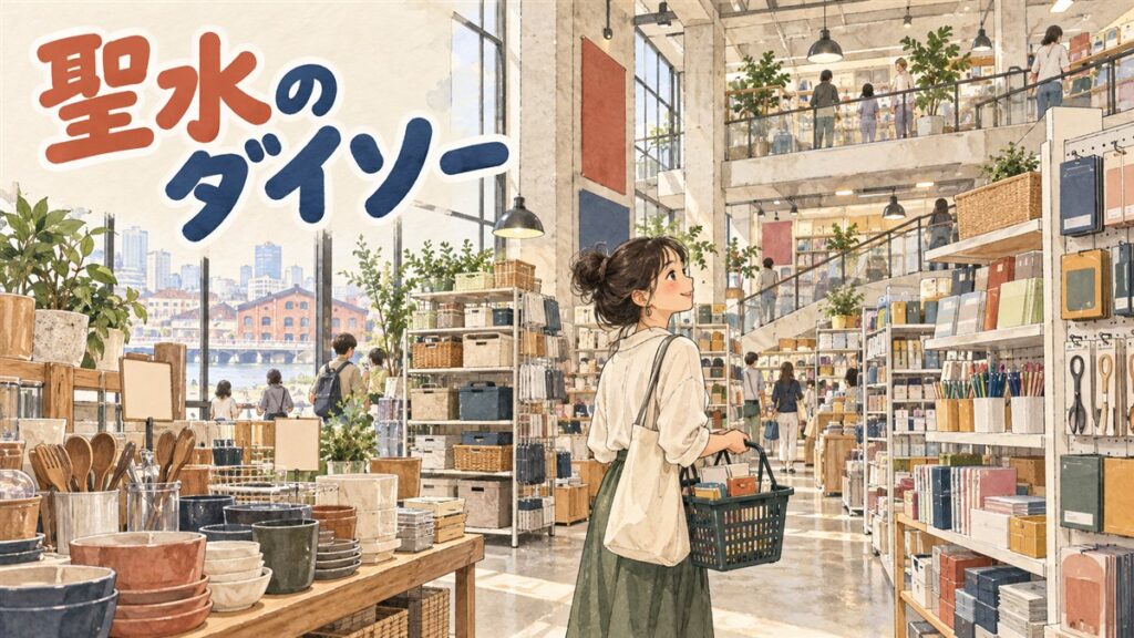 聖水のダイソーはどこ？店舗と何が買えるか