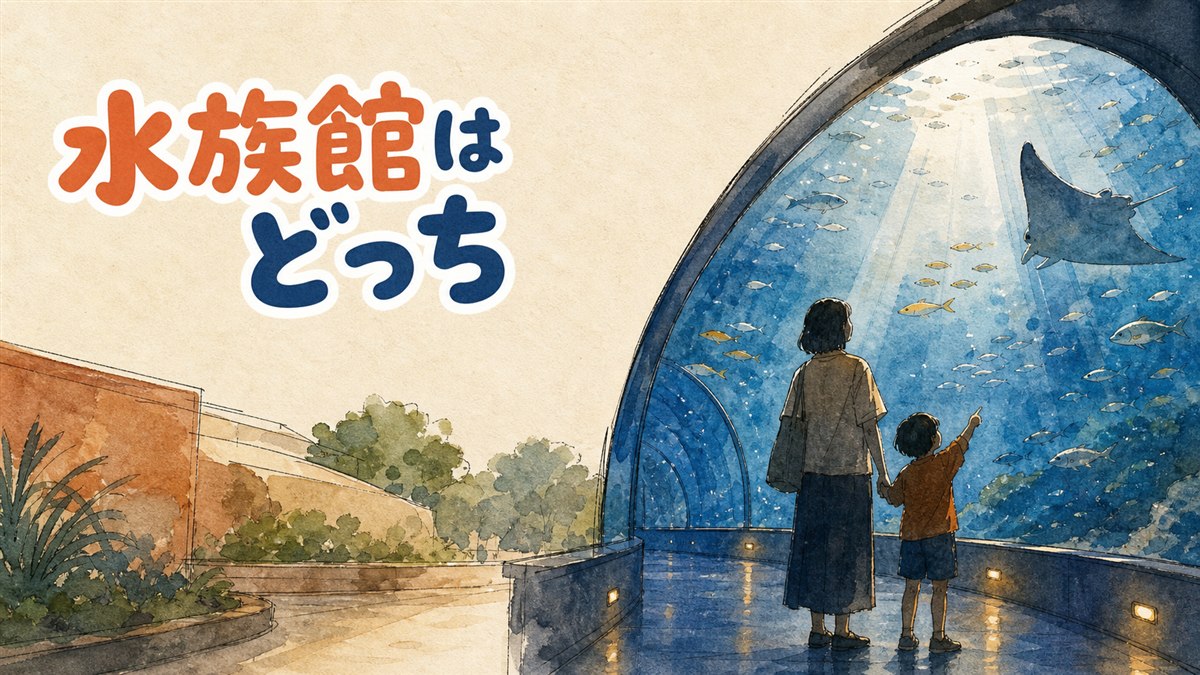 ソウルの2大水族館、COEXアクアリウムとロッテワールドアクアリウムの違いを示すイメージ