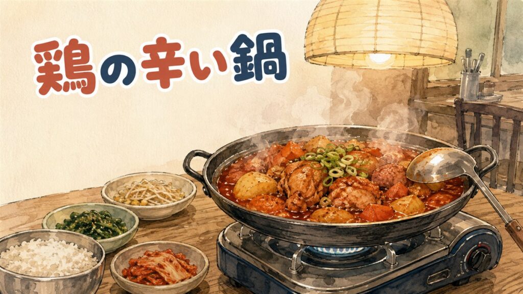 タッポックンタンはソウルのどこで食べる｜タッカルビとの違い