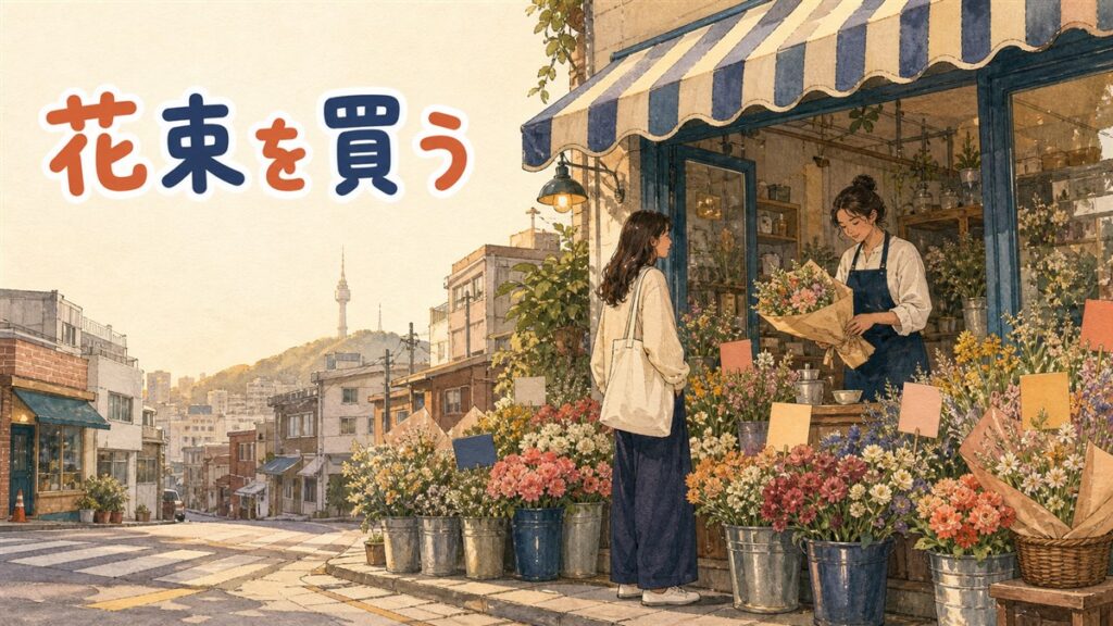 ソウルの花屋はどこ？花束の相場と推し活の使い方