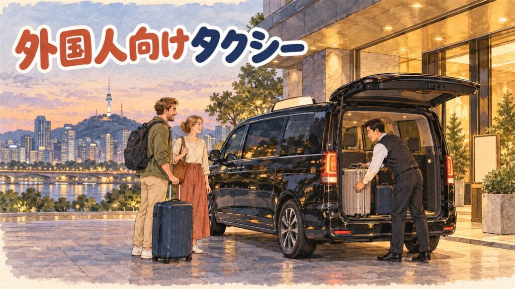 ソウルのインターナショナルタクシーはいくら？予約と日本語対応