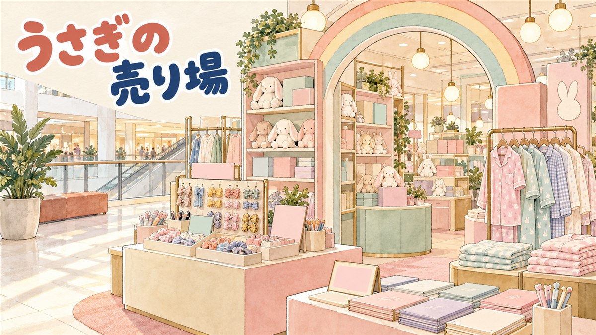 ウサハナのポップアップに行く前に押さえる会期・営業時間・場所・事前予約・支払い・人数の6項目を並べた表の図