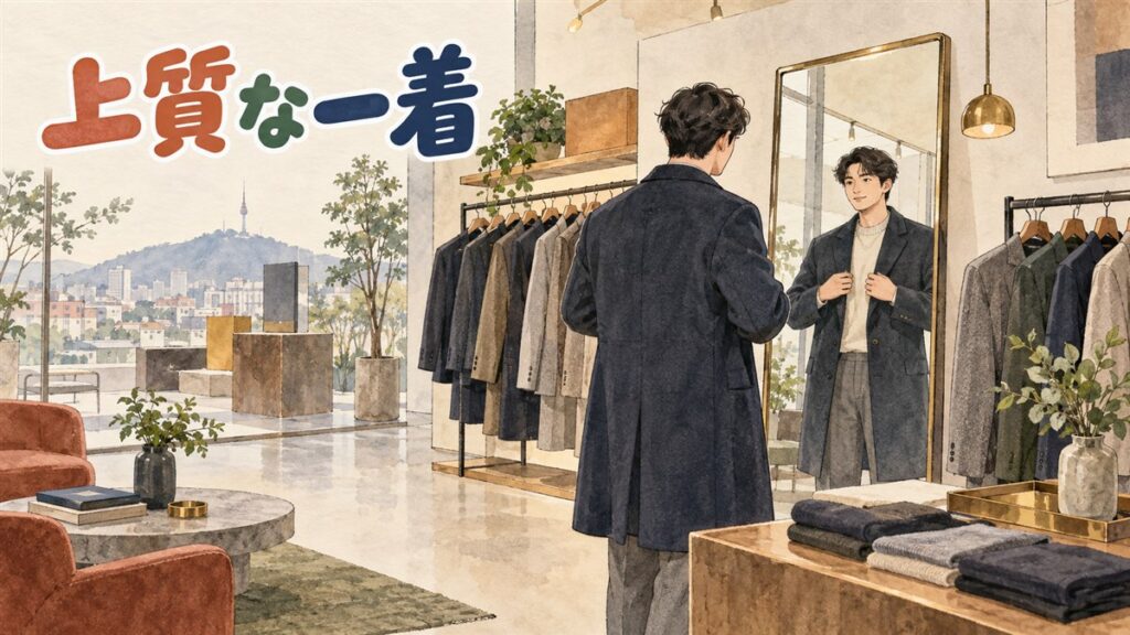 ウヨンミ梨泰院フラッグシップ店の外観イメージ