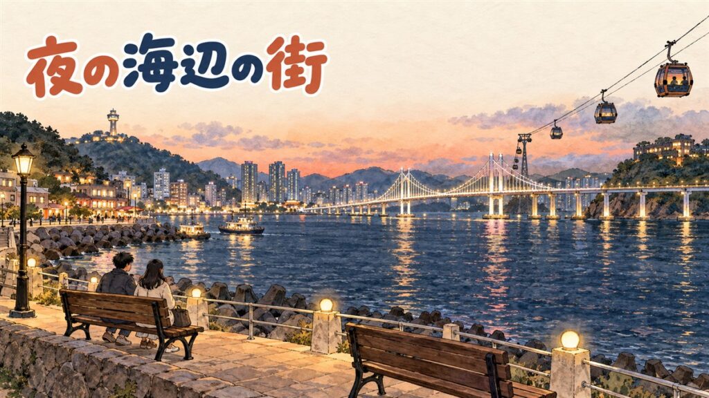 麗水（ヨス）はどう行く？夜景とケーブルカーの回り方