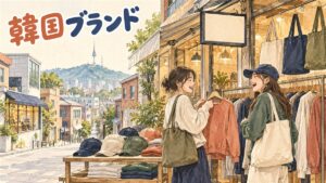 韓国のストリートブランドYESEYESEEの店舗イメージ