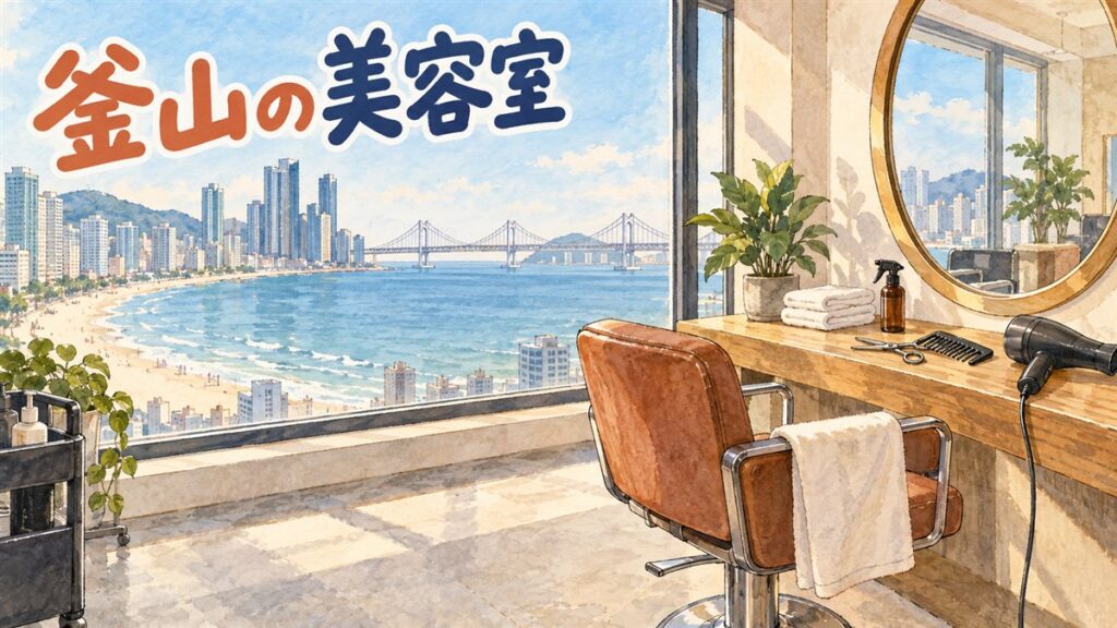 釜山の美容室はどこで予約？西面・海雲台の値段と日本語対応