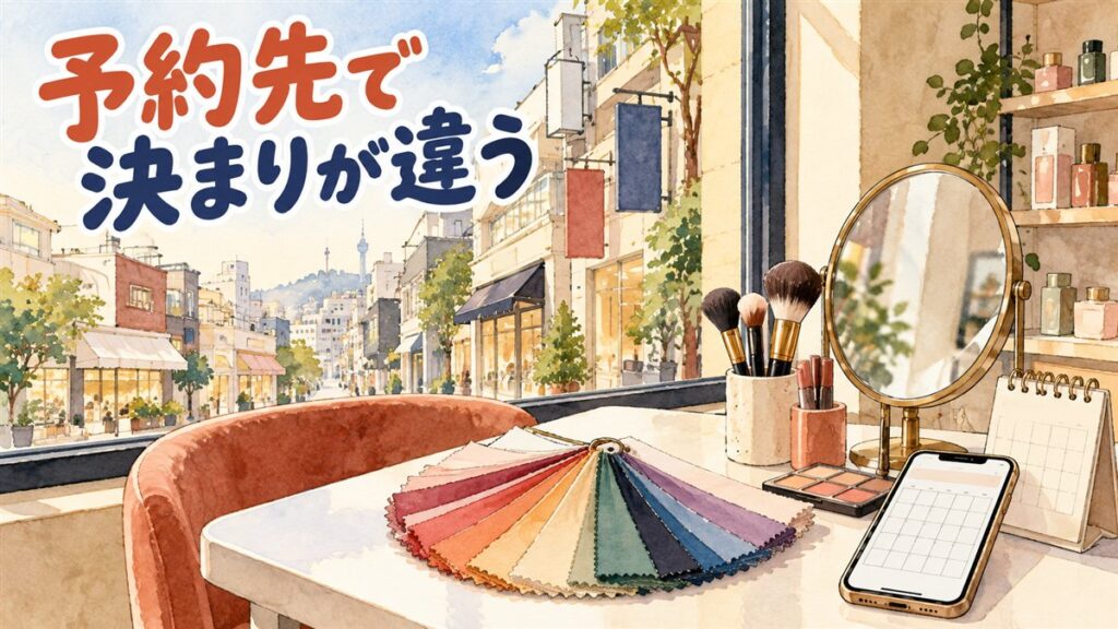 cocorea明洞の予約はどこで？取消期限が8日前と3営業日前