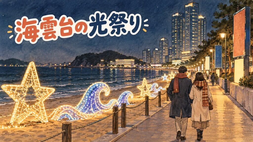 海雲台の光の祭り2026は11月28日から｜時間と行き方