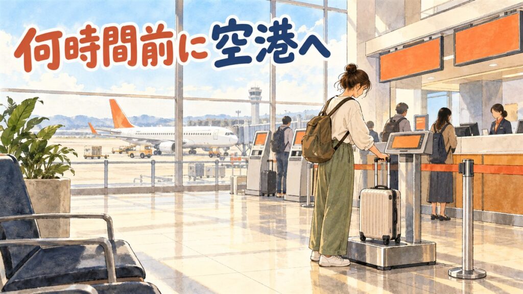 チェジュ航空のチェックインは何時間前？締切と手荷物の重さ