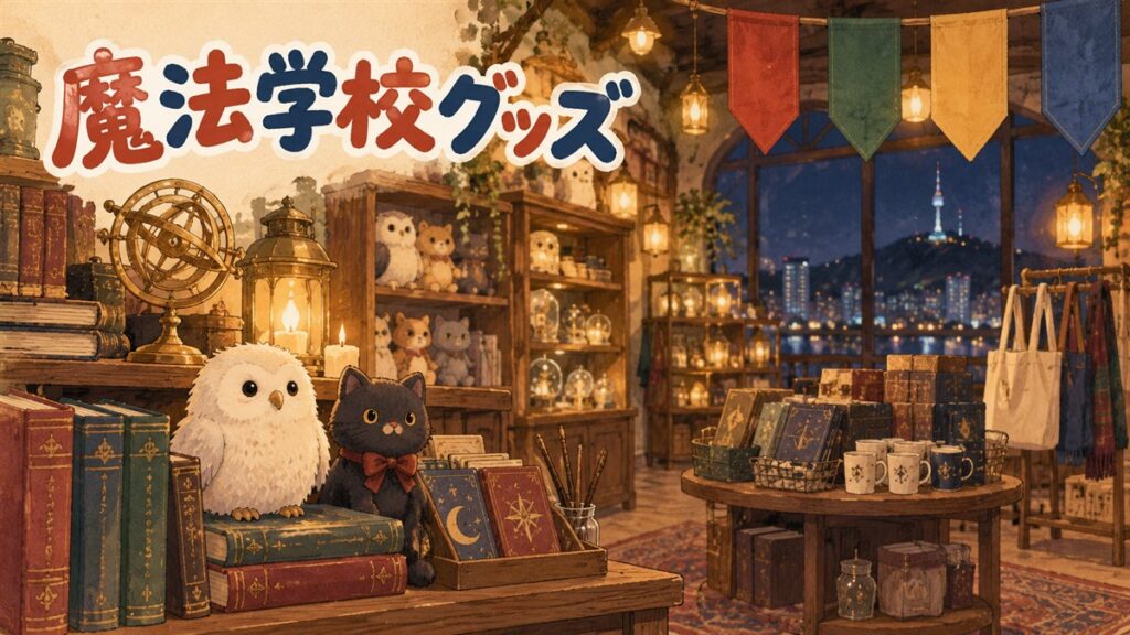 カカオフレンズ×ハリー・ポッターの魔法学校グッズが10月16日にソウルで発売