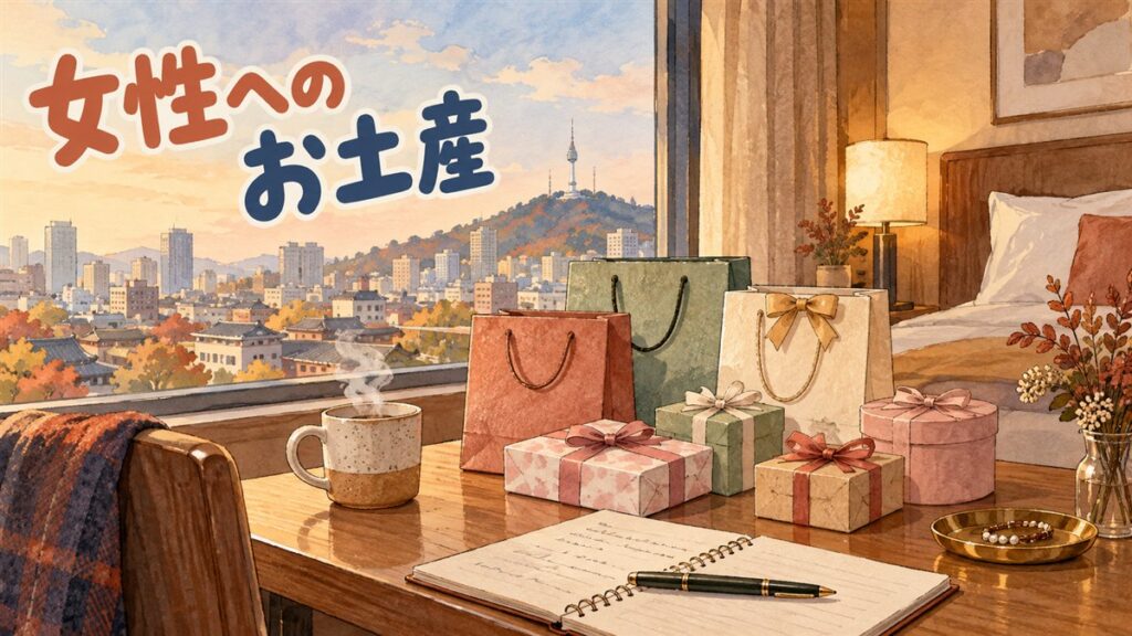韓国のお土産を女性に｜彼女・母・友人別に選ぶ価格表