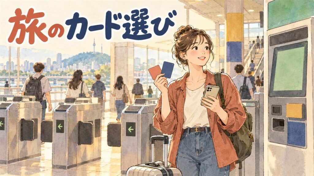 韓国旅行のクレジットカードの選び方｜手数料・ブランド・届く日数