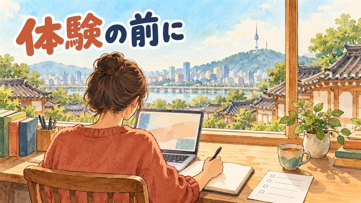 韓国語教室やオンラインレッスンの無料体験の流れと、入会前に確かめることを整理した記事