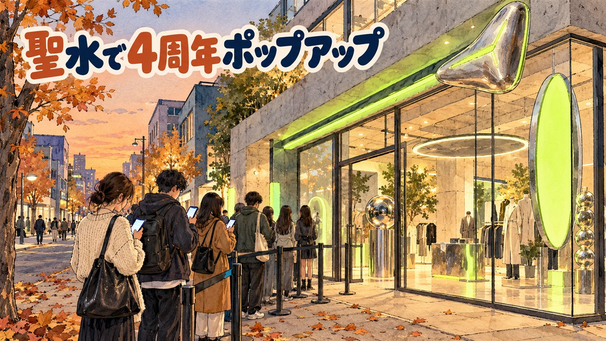 勝利の女神：NIKKE（メガニケ）4周年のムシンサ聖水コラボポップアップの会期・予約・グッズの案内